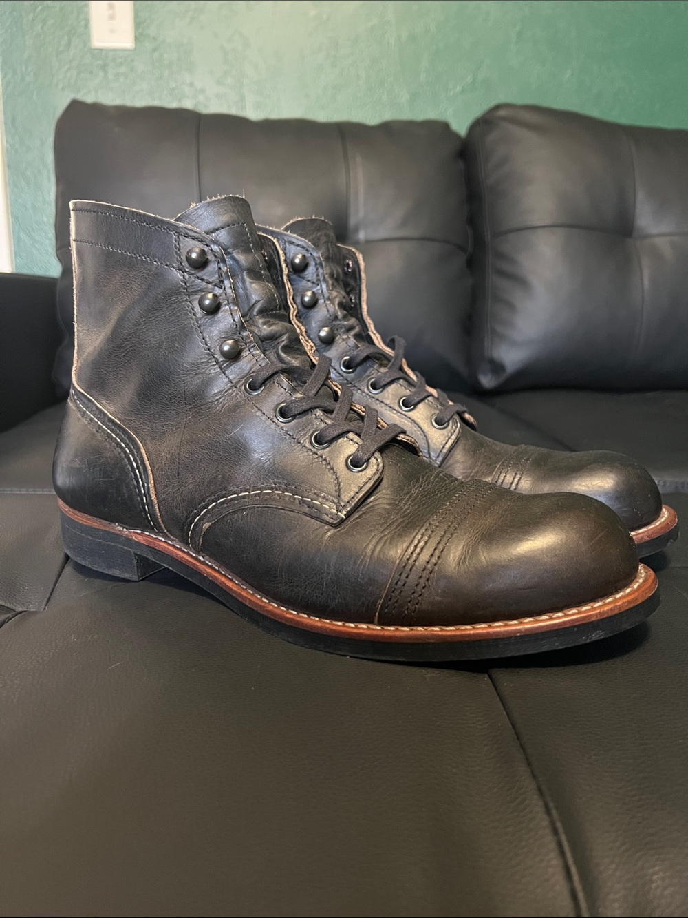 Men's Red Wing Heritage Iron Ranger Leather boots